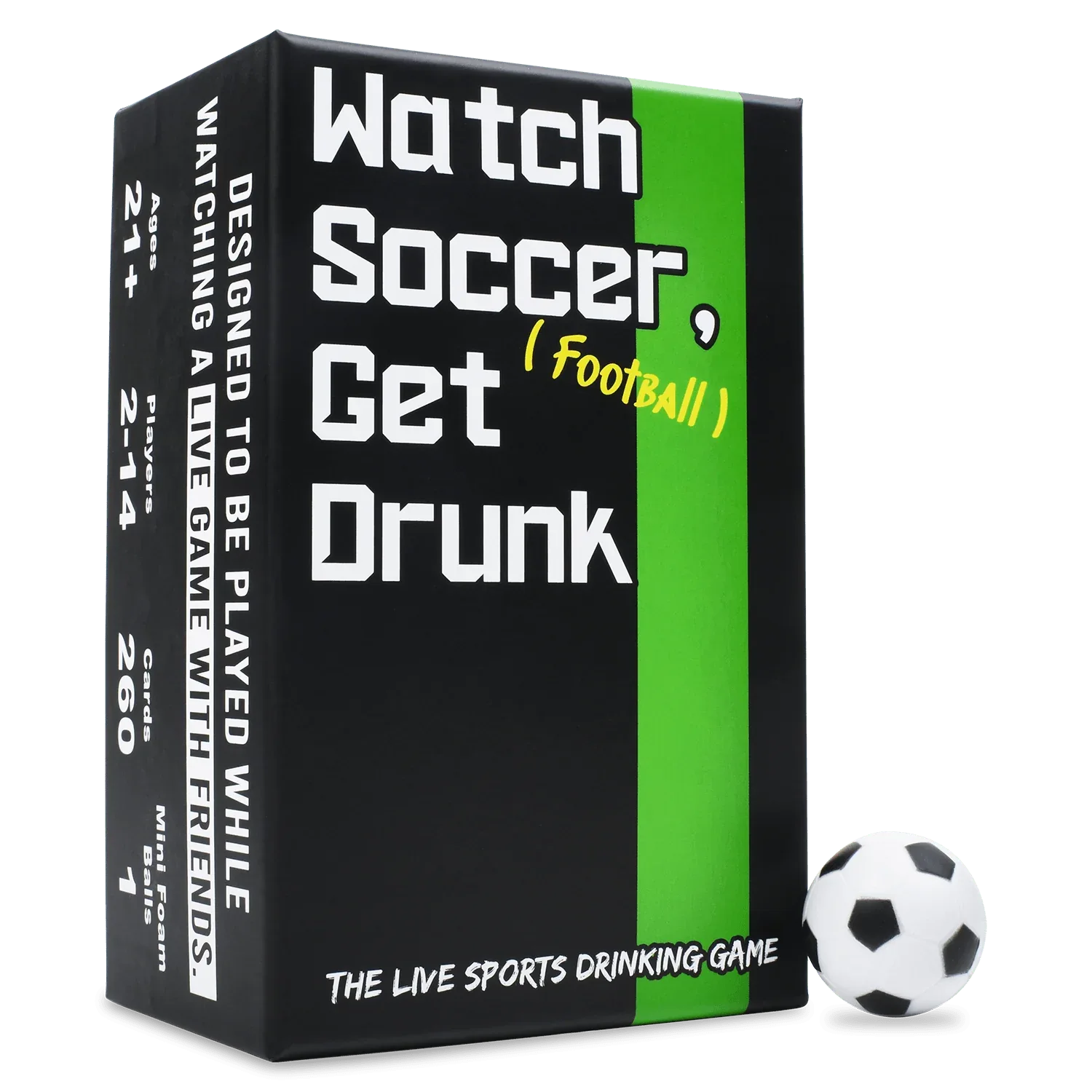 WATCH SOCCER, GET DRUNK - The Live Soccer Drinking Game - Falling Whale Games
