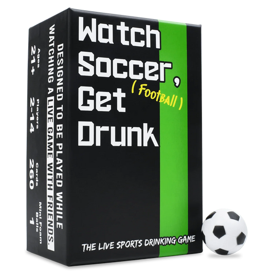  WATCH SOCCER, GET DRUNK - The Live Soccer Drinking Game -  ToylandEU™