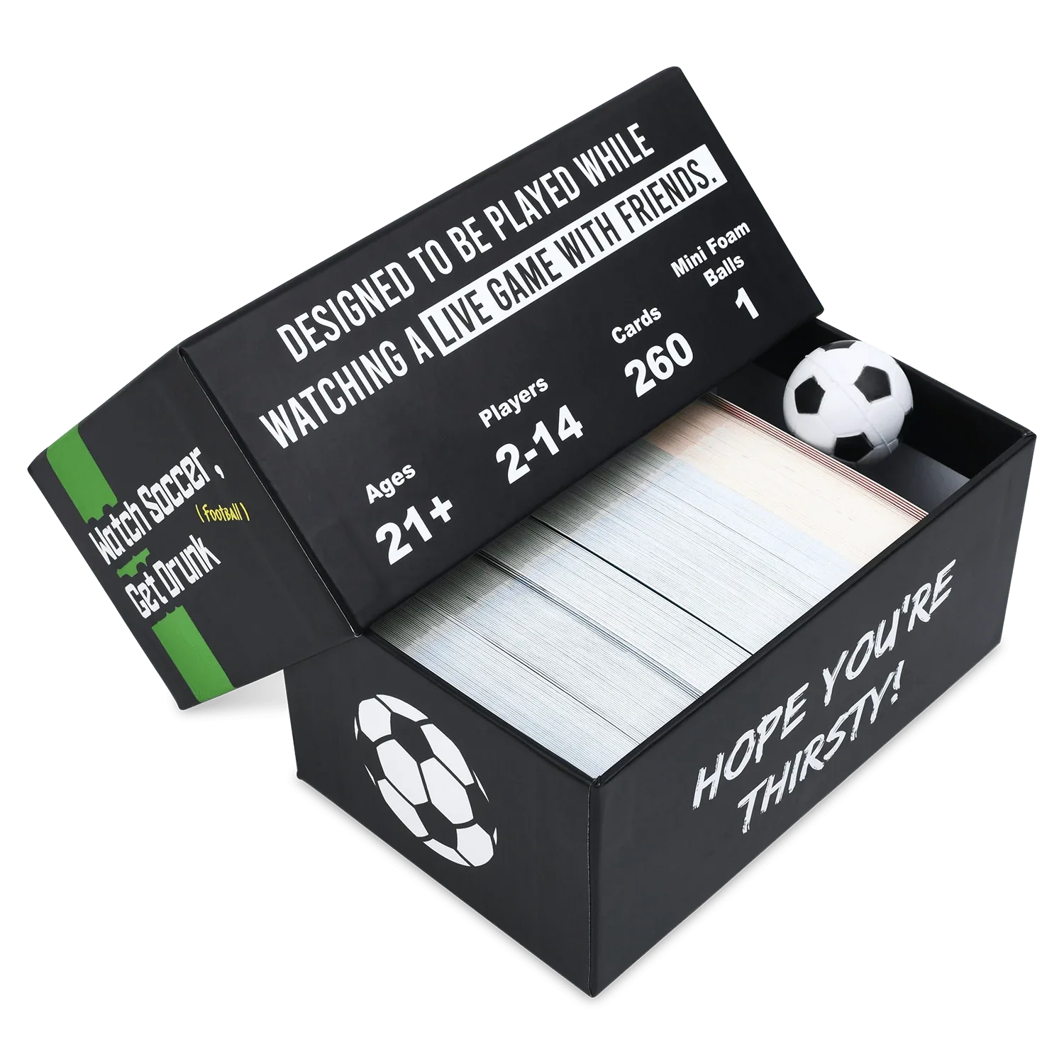 WATCH SOCCER, GET DRUNK - The Live Soccer Drinking Game - Falling Whale Games