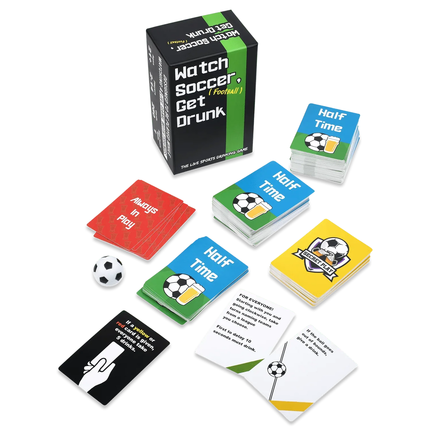 WATCH SOCCER, GET DRUNK - The Live Soccer Drinking Game - Falling Whale Games