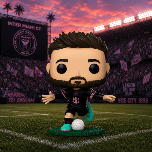 Funko Pop! MLS Inter Miami Lionel Messi | Vinyl Figure | Inter Miami MLS Fans