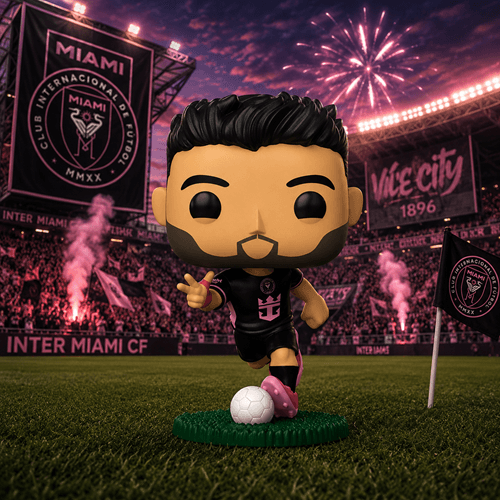 Funko Pop! MLS Inter Miami Luis Suarez | Vinyl Figure | Inter Miami MLS Fans
