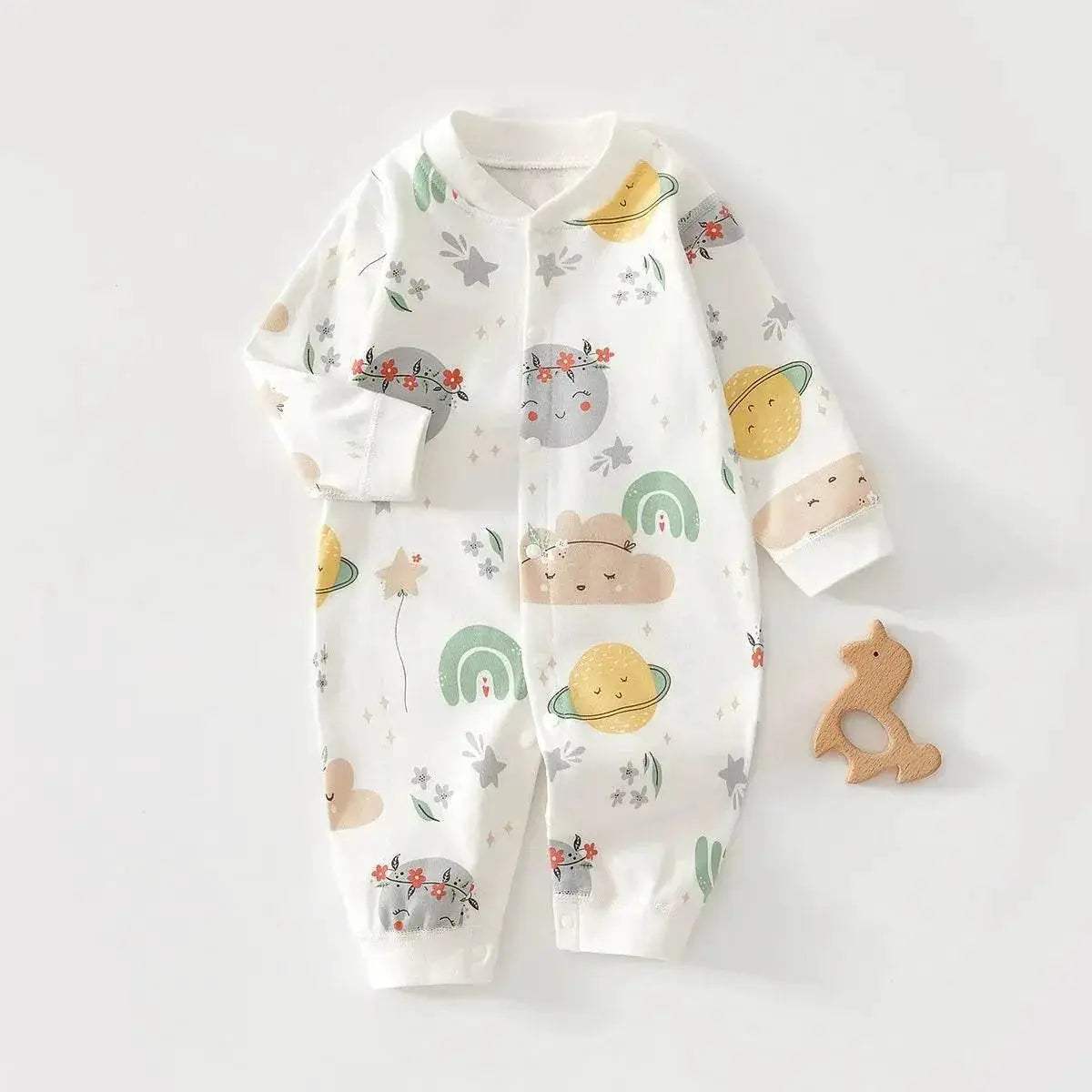  Soft 100 Percent Cotton Rompers Long Sleeve Toyland EU -  ToylandEU™