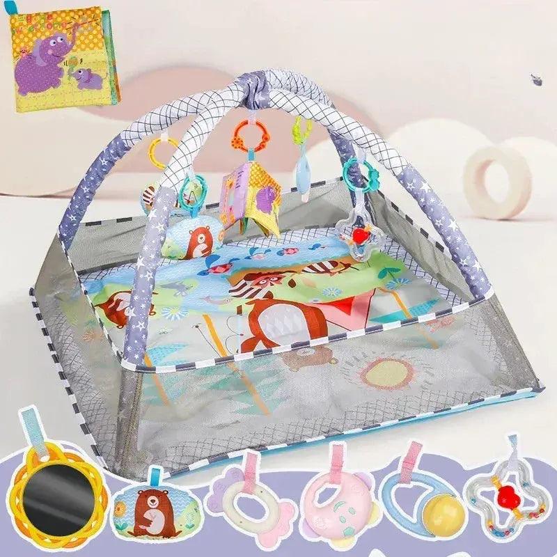  Soft 3In1 Crawling Gym Blanket Mats Toyland EU -  ToylandEU™