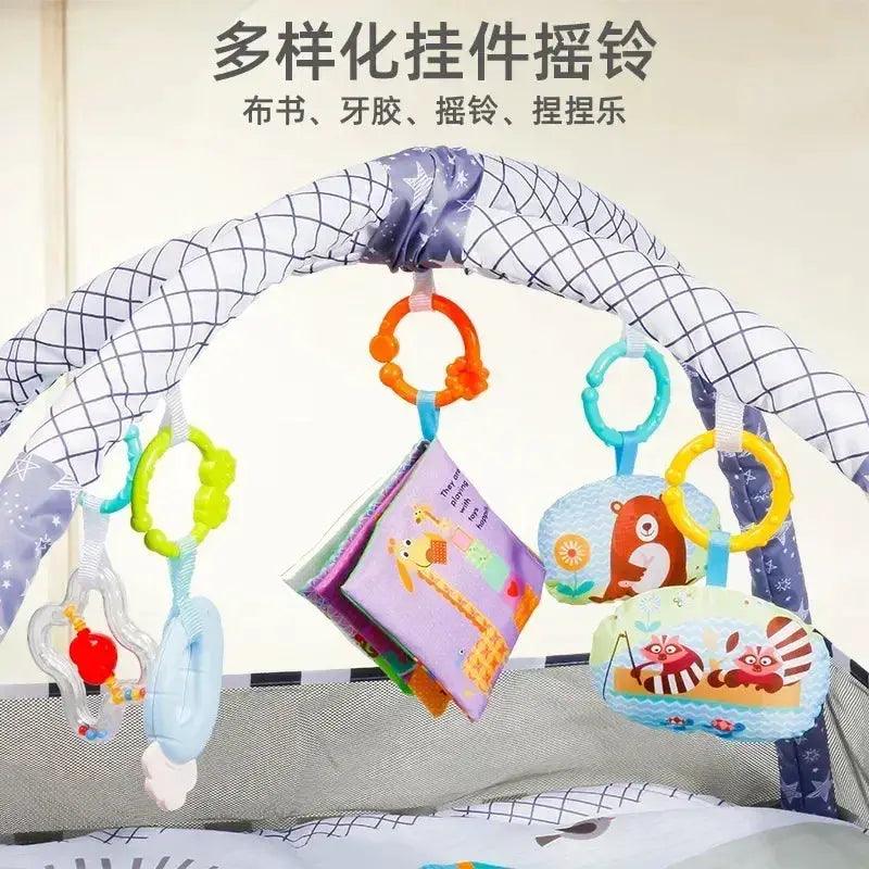  Soft 3In1 Crawling Gym Blanket Mats Toyland EU -  ToylandEU™