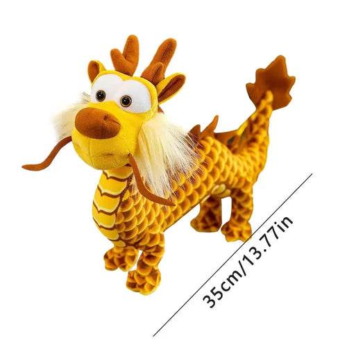 Soft & Adorable Chinese Dragon Plush Toy - Perfect Good Luck Charm & Year Gift - ToylandEU