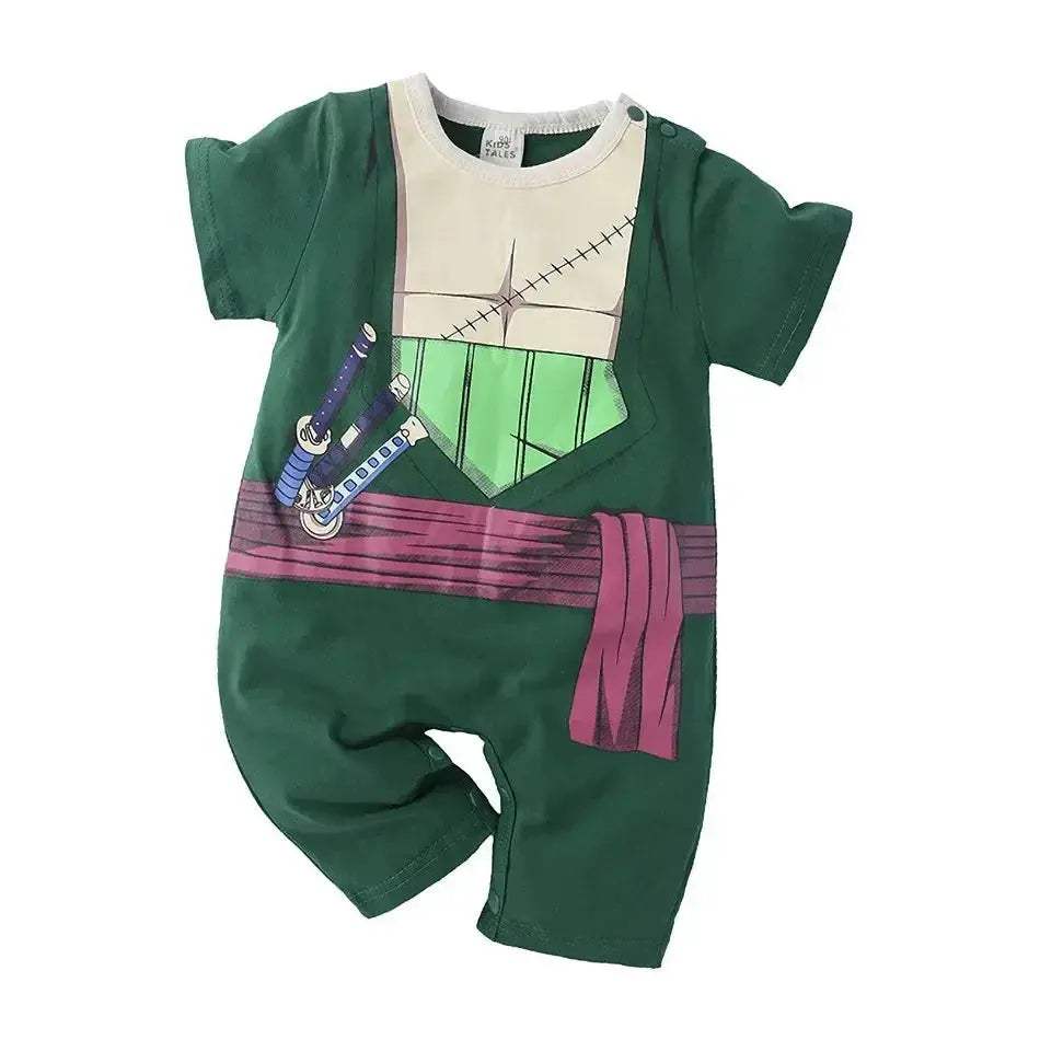  Soft Baby Anime Zoro Graphic Romper 1 To 3 Years Toyland EU -  ToylandEU™