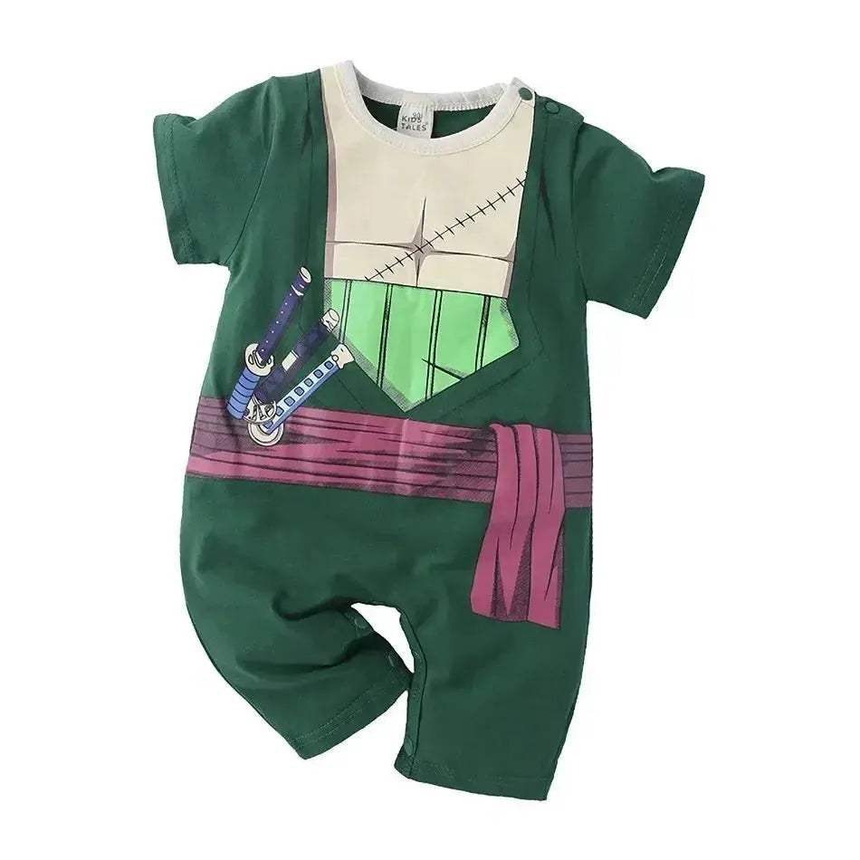  Soft Baby Anime Zoro Graphic Romper 1 To 3 Years Toyland EU -  ToylandEU™