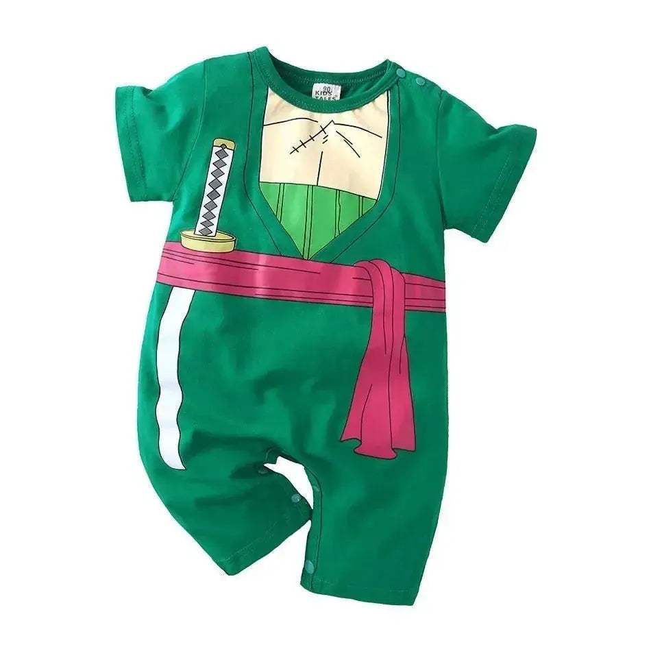  Soft Baby Anime Zoro Graphic Romper 1 To 3 Years Toyland EU -  ToylandEU™