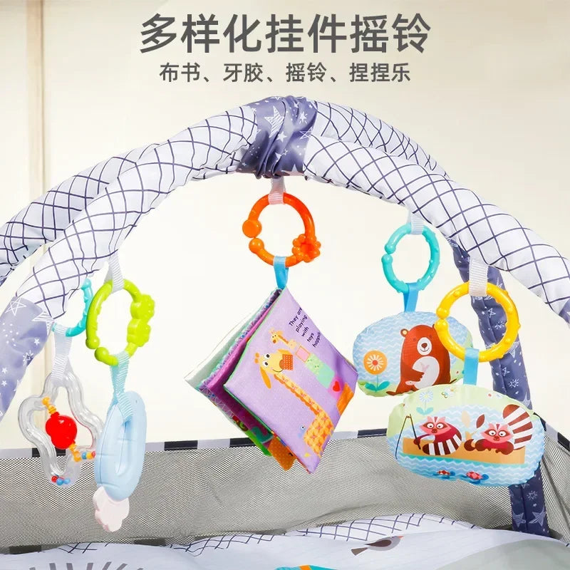 Soft Baby Crawling Gym Blanket With Multifunctional Educational Mats For Infants - ToylandEU