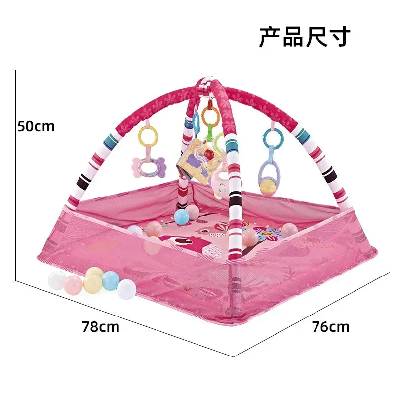 Soft Baby Crawling Gym Blanket With Multifunctional Educational Mats For Infants - ToylandEU