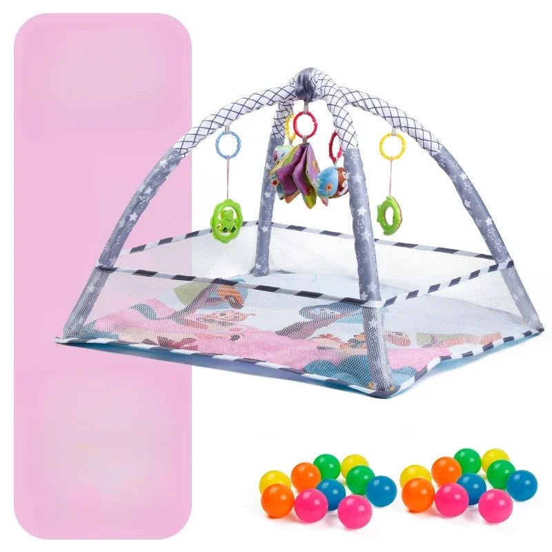 Soft Baby Crawling Gym Blanket With Multifunctional Educational Mats For Infants - ToylandEU