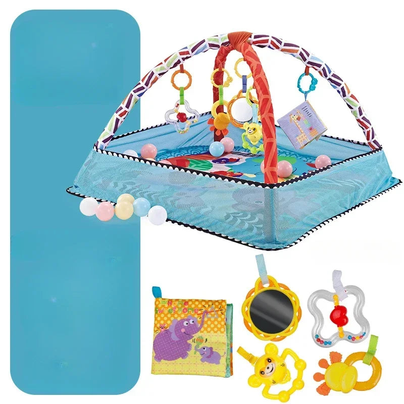 Soft Baby Crawling Gym Blanket With Multifunctional Educational Mats For Infants - ToylandEU