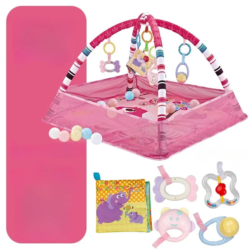 Soft Baby Crawling Gym Blanket With Multifunctional Educational Mats For Infants - ToylandEU