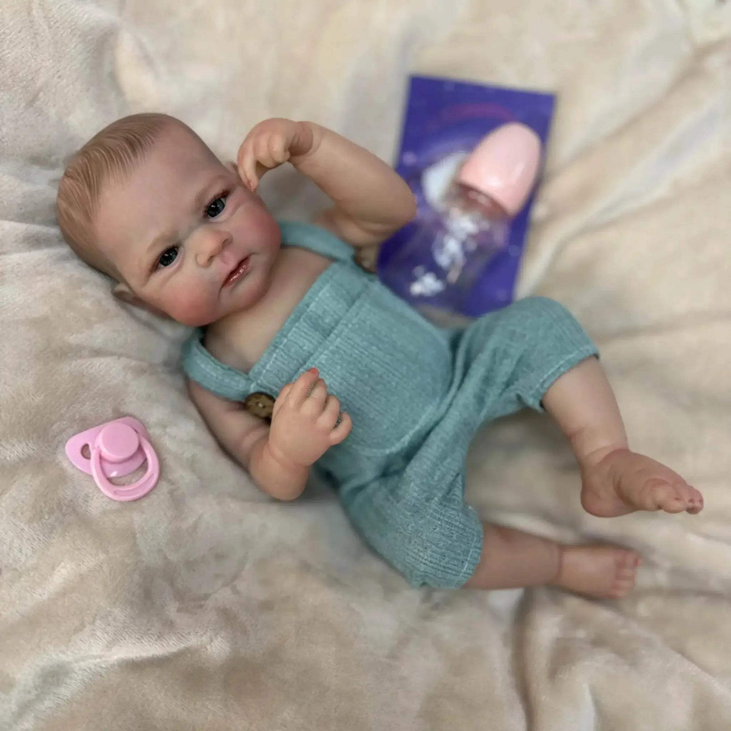  Soft Baby Doll Full Body Silicone Doll 48cm Toyland EU -  ToylandEU™