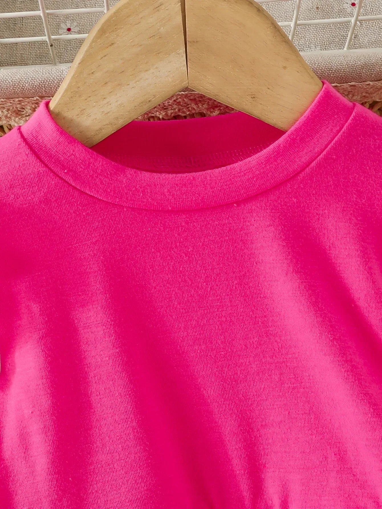 Soft Baby Dress Color Blocked Round Neck Long Sleeve For Girls 0 To 24 Months - ToylandEU