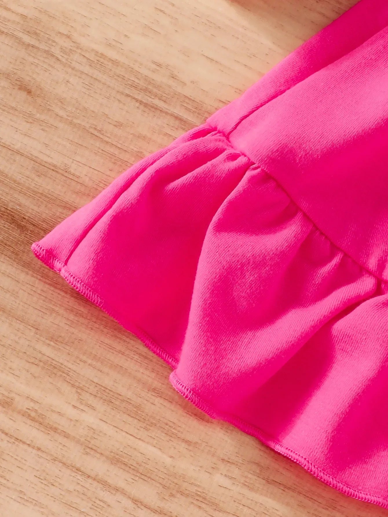 Soft Baby Dress Color Blocked Round Neck Long Sleeve For Girls 0 To 24 Months - ToylandEU