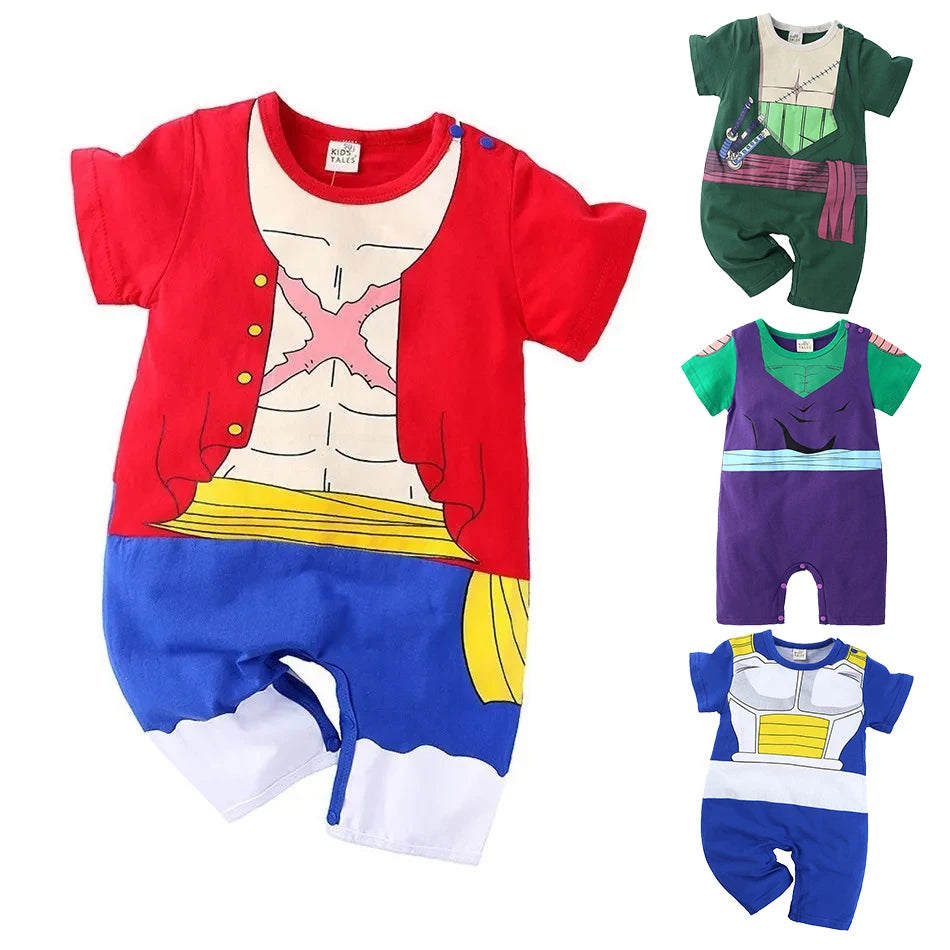 Soft Baby Romper Anime Zoro Graphic For 1 To 3 Years - ToylandEU