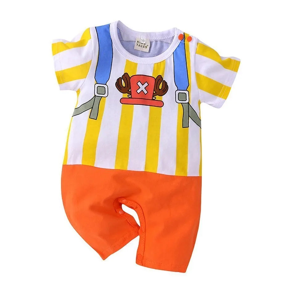 Soft Baby Romper Anime Zoro Graphic For 1 To 3 Years - ToylandEU