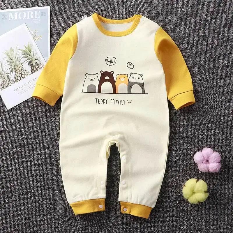  Soft Baby Rompers OnePiece Cotton Knit 0 12M Toyland EU -  ToylandEU™