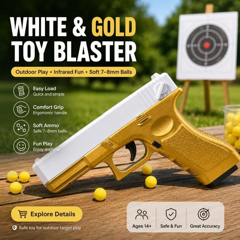 Soft Ball Toy Gun 8mm Caliber Toylandeu™