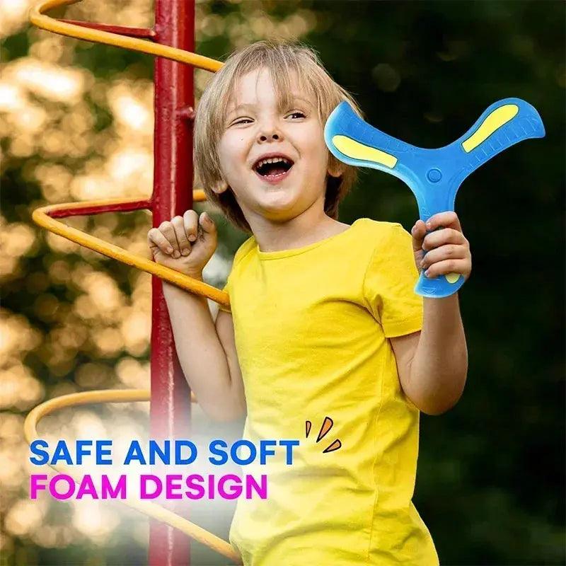  Soft Boomerang Toy For Kids Outdoor Flying Disc Safe -  ToylandEU™