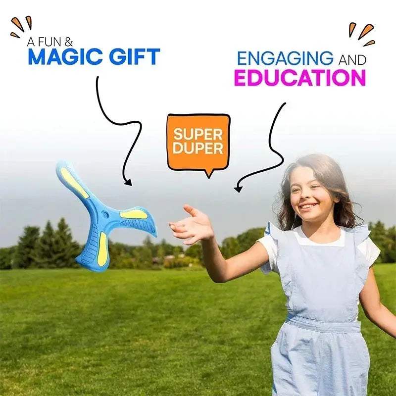  Soft Boomerang Toy For Kids Outdoor Flying Disc Safe -  ToylandEU™
