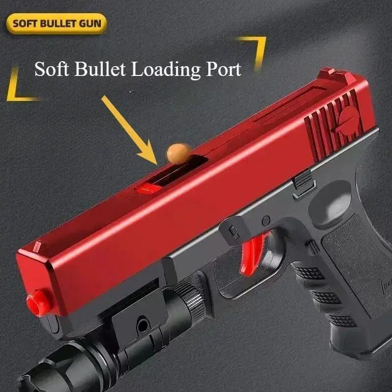  Foam Soft Bullet Gun Airsoft Pistol For Kids Safe Play -  ToylandEU™