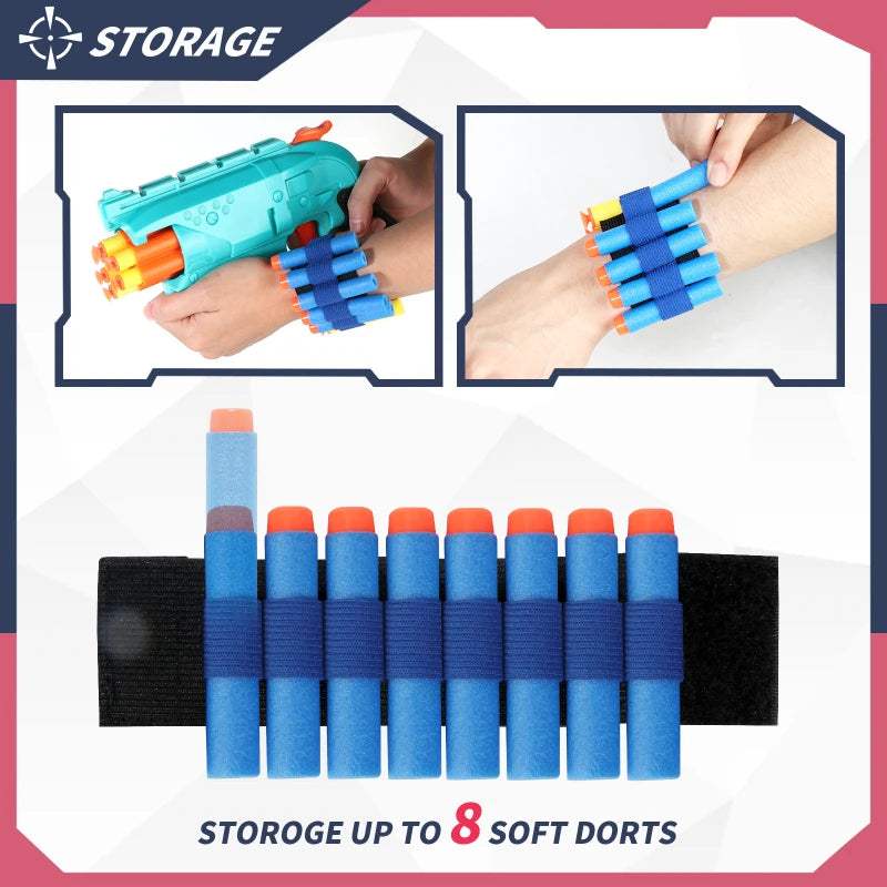 Soft Bullet Gun Nerf Blaster For Kids With Six Shots - ToylandEU