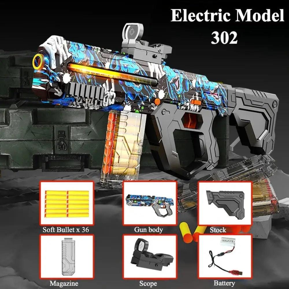  Soft Bullet Gun Toy Educational Fun CE Certified -  ToylandEU™