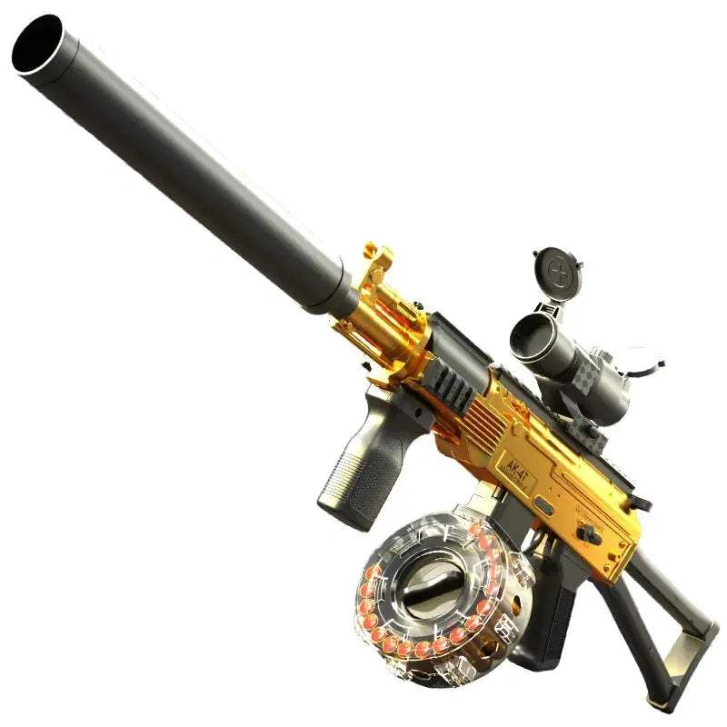 Soft Bullet Gun Toy With Electric Shell Ejection For Kids - ToylandEU