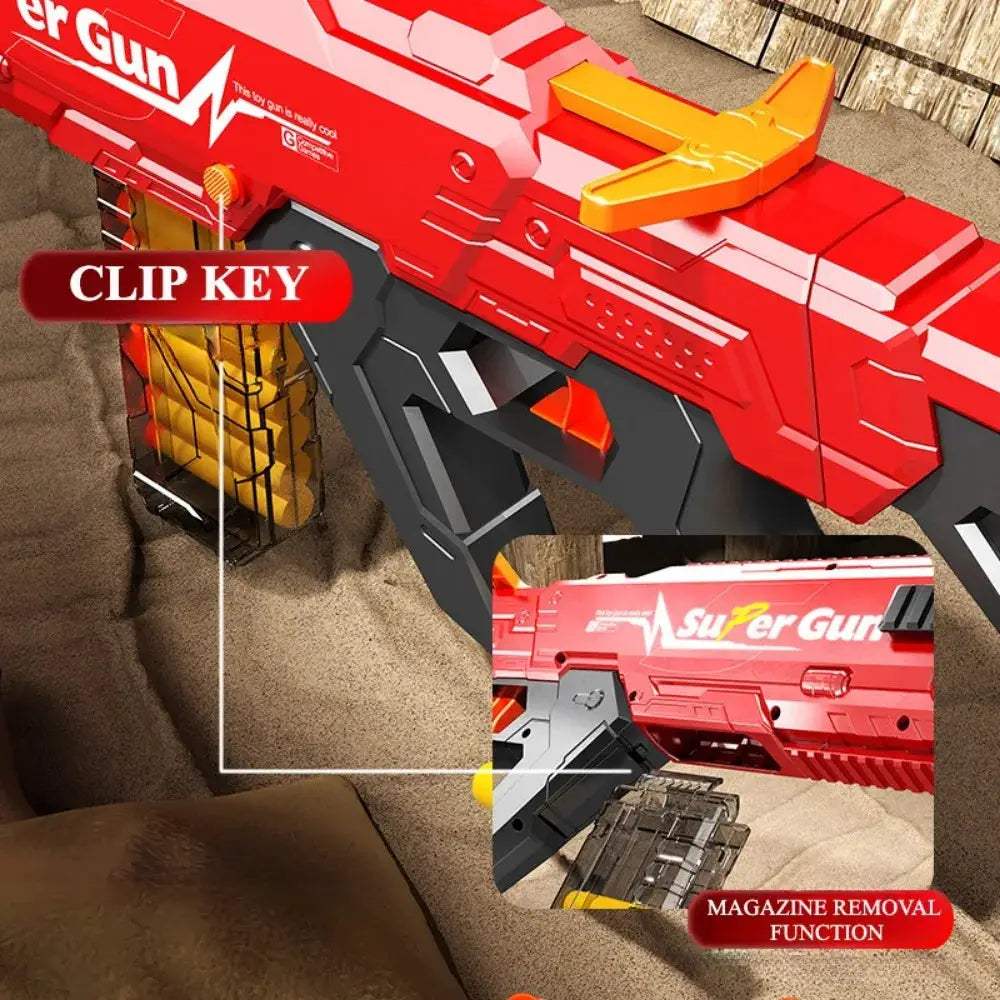 Soft Bullet Gun Toy for Outdoor Shooting Educational Fun - ToylandEU