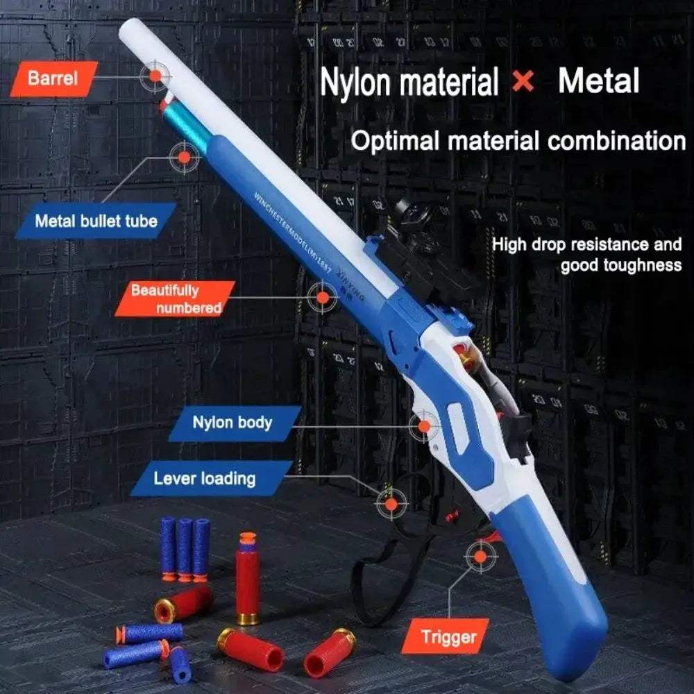 Soft Bullet Toy Blaster Gun for Kids and Adults Durable - ToylandEU