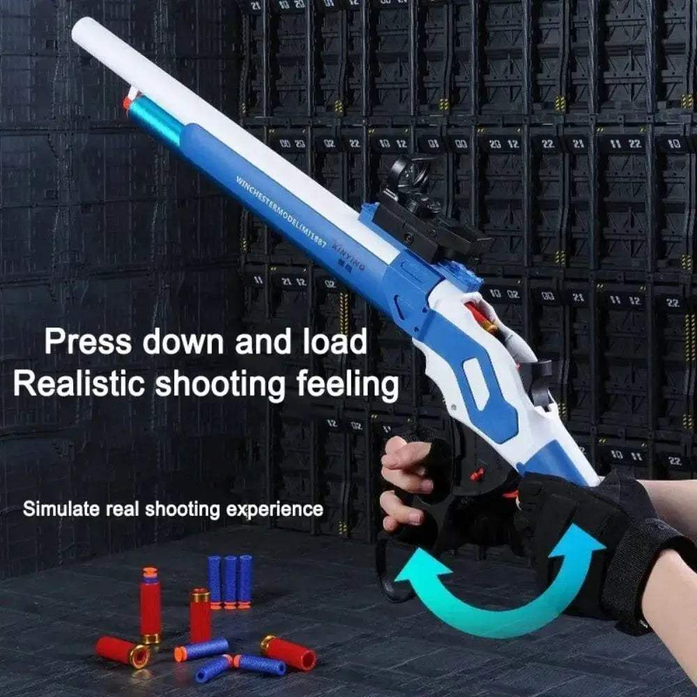 Soft Bullet Toy Blaster Gun for Kids and Adults Durable - ToylandEU