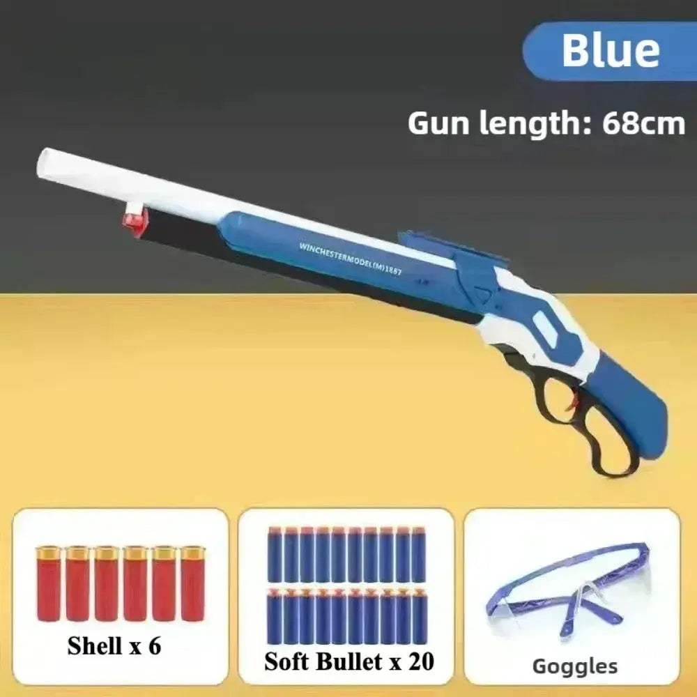 Soft Bullet Toy Blaster Gun for Kids and Adults Durable - ToylandEU