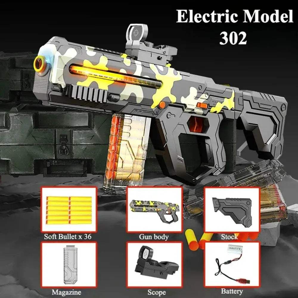 Soft Bullet Toy Gun For Outdoor Shooting Fun And Education - ToylandEU