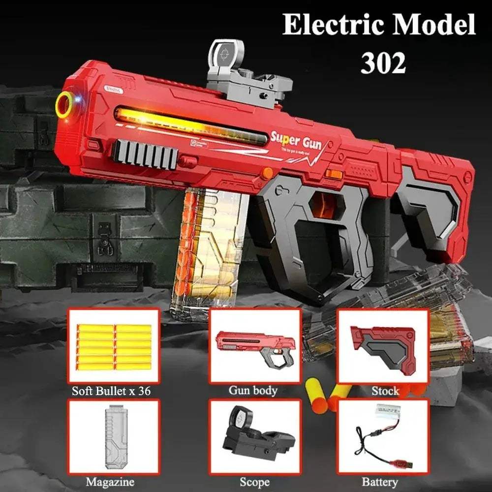 Soft Bullet Toy Gun For Outdoor Shooting Fun And Education - ToylandEU