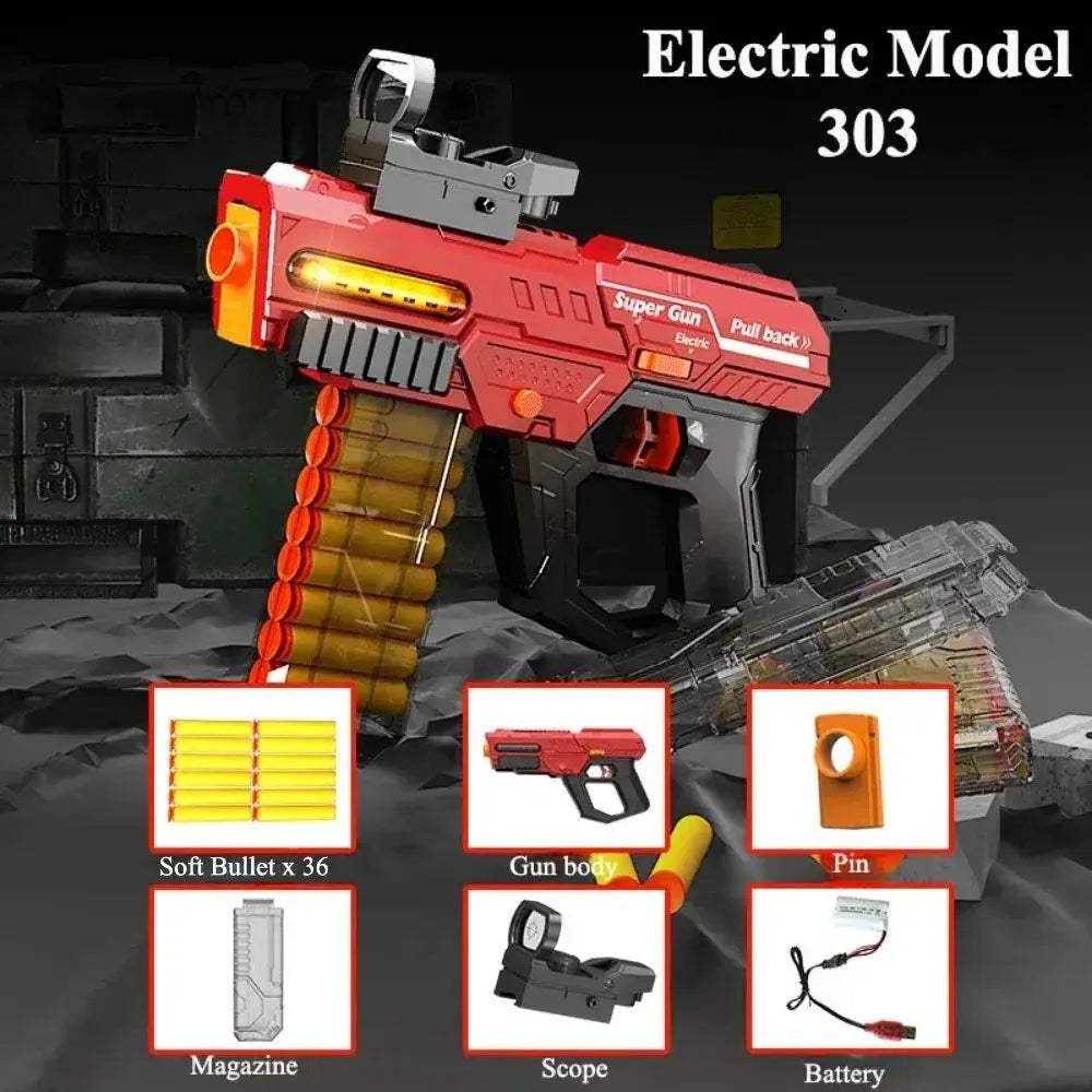 Soft Bullet Toy Gun For Outdoor Shooting Fun And Education - ToylandEU