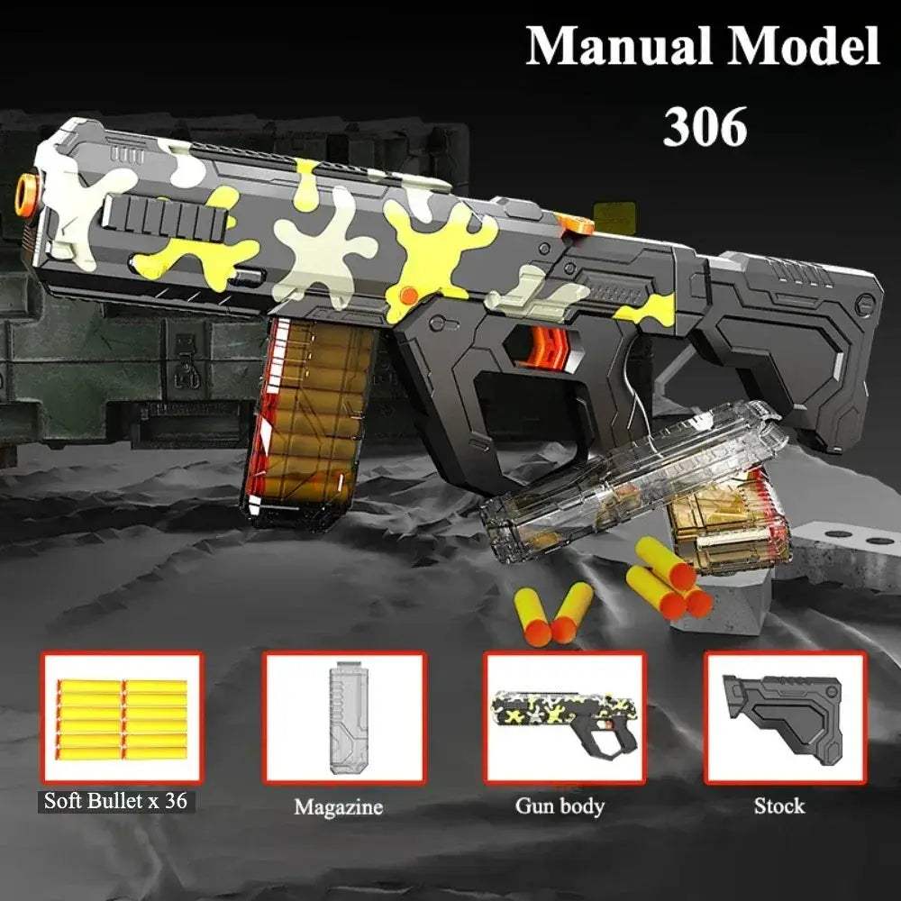 Soft Bullet Toy Gun For Outdoor Shooting Fun And Education - ToylandEU