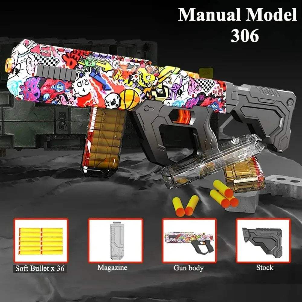 Soft Bullet Toy Gun For Outdoor Shooting Fun And Education - ToylandEU