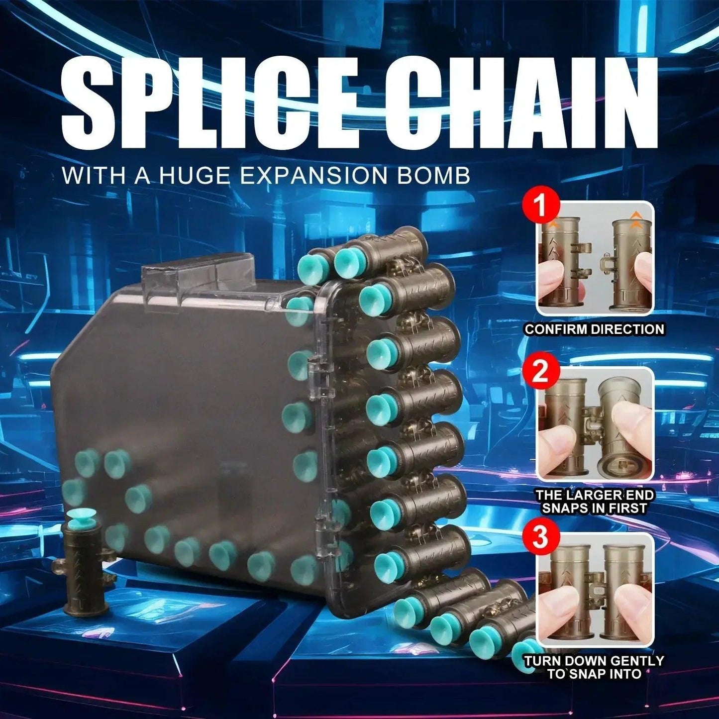 M249 Chain Fed Soft Bullet Toy Gun For Boys Durable -  ToylandEU™