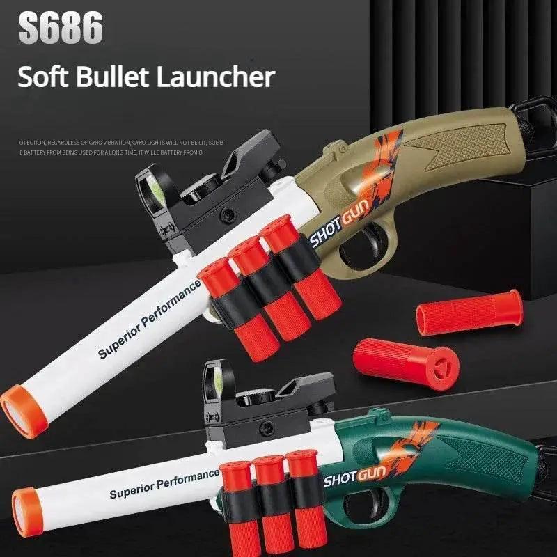  S686 Soft Bullet Toy Gun Airsoft Launcher Outdoor Sports CS Game Weapon for Boys Gift -  ToylandEU™