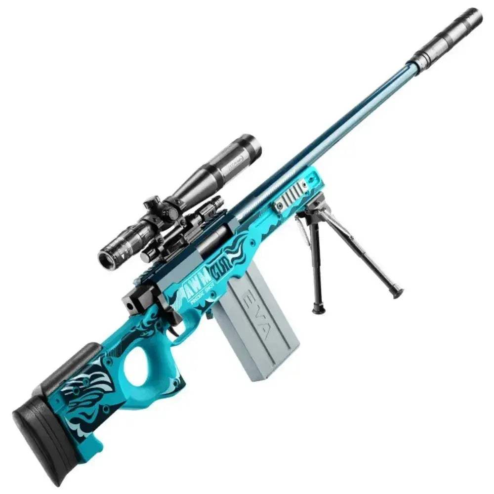Soft Bullet Toy Gun Sniper Rifle for Outdoor Combat Play - ToylandEU