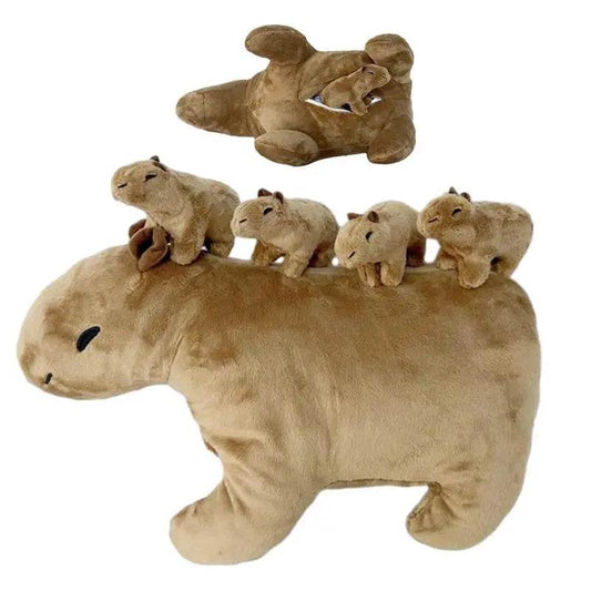 Soft Capybara Plush Toy 40cm Stuffed Animal for Kids - ToylandEU