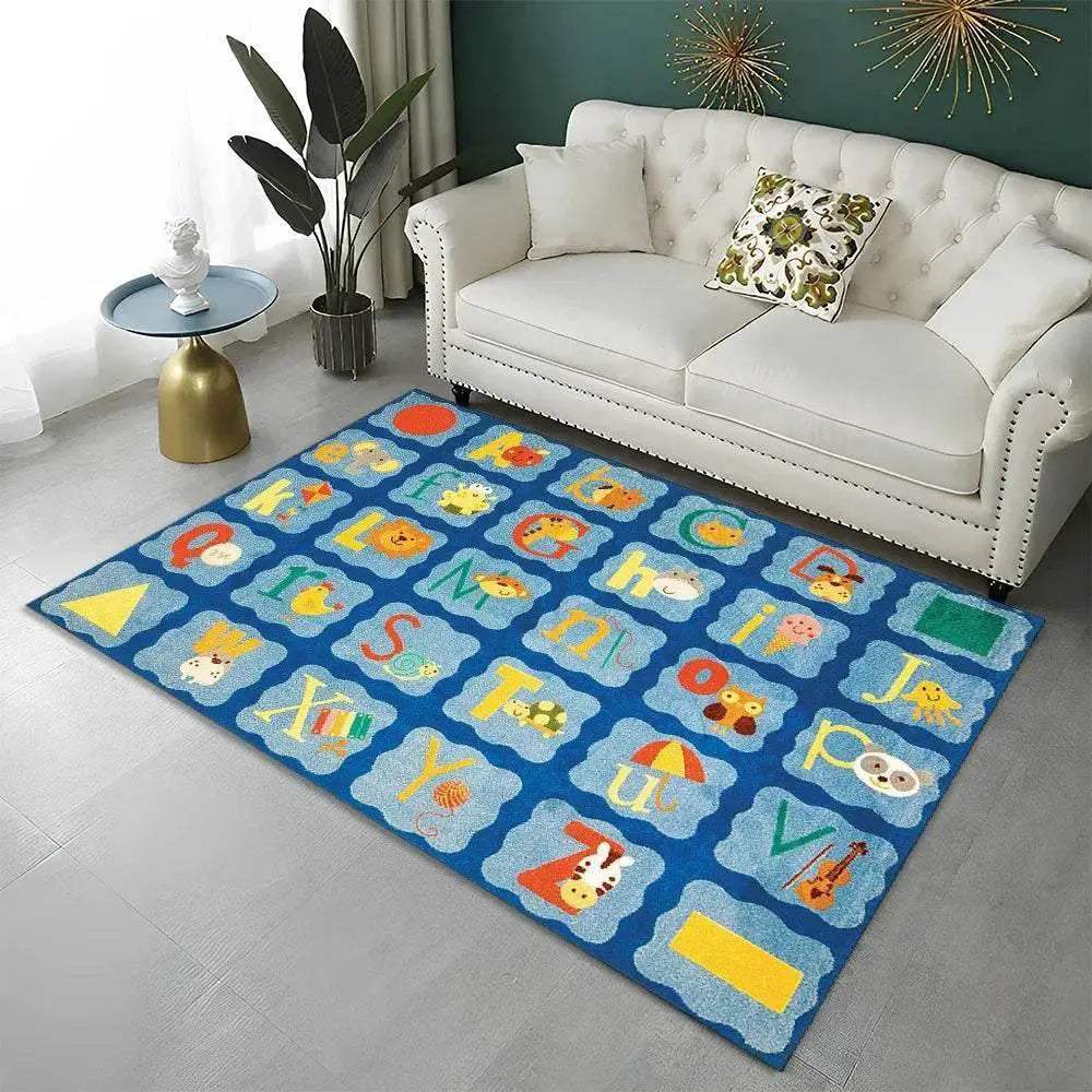 Soft Cartoon Alphabet Rug Area Rug 4 Color Toyland EU -  ToylandEU™