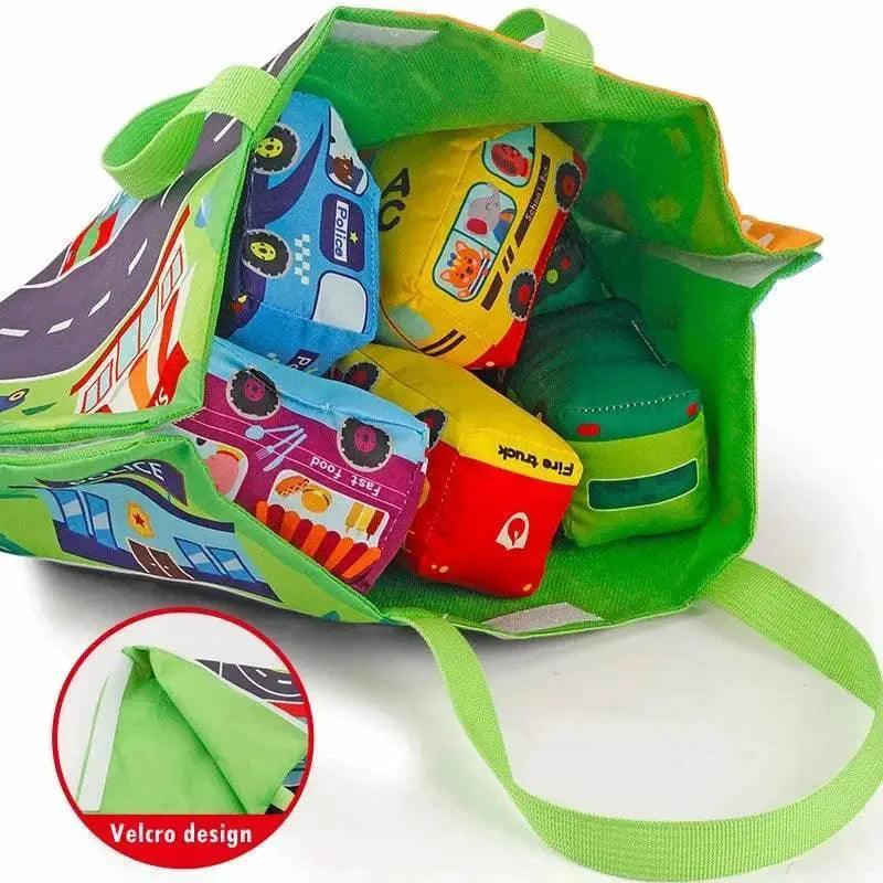  Soft Cloth Car Toy Set with 9 Vehicles for Baby Toyland EU -  ToylandEU™