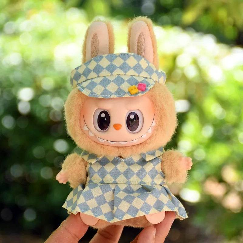 Soft Colorful Dress for Second Generation Labubu Dolls Comfortable Summer Fashion for Teenagers - ToylandEU