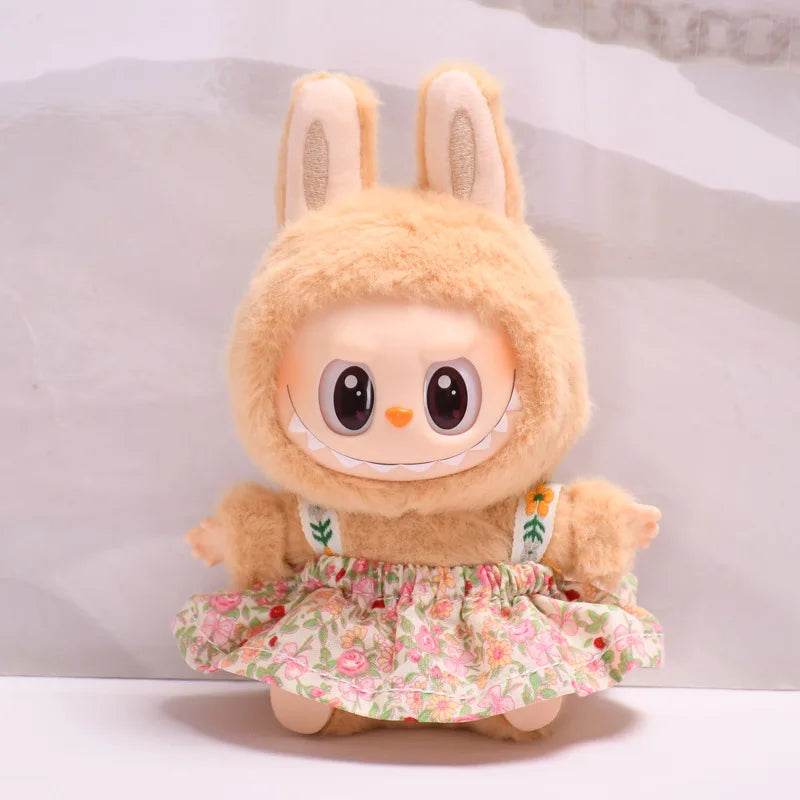 Soft Colorful Dress for Second Generation Labubu Dolls Comfortable Summer Fashion for Teenagers - ToylandEU