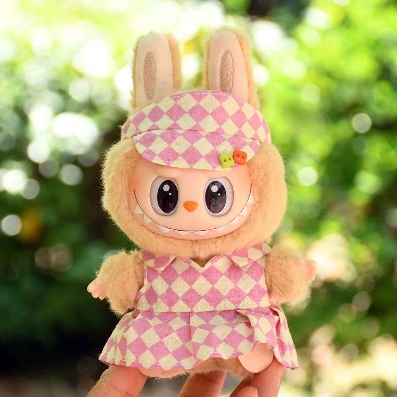 Soft Colorful Dress for Second Generation Labubu Dolls Comfortable Summer Fashion for Teenagers - ToylandEU