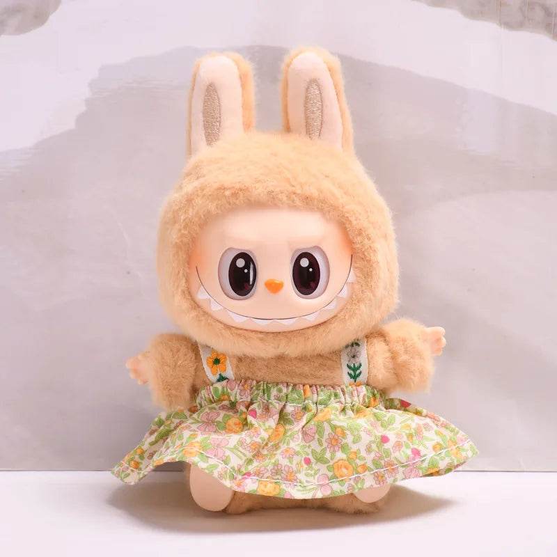 Soft Colorful Dress for Second Generation Labubu Dolls Comfortable Summer Fashion for Teenagers - ToylandEU